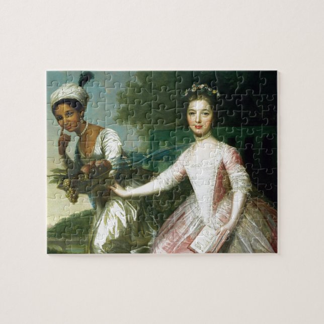 Dido Elizabeth Belle and Lady Murray Jigsaw Puzzle (Horizontal)