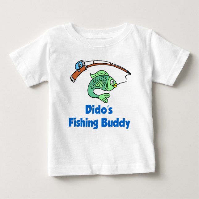 Dido's Fishing Buddy Baby T-Shirt (Front)