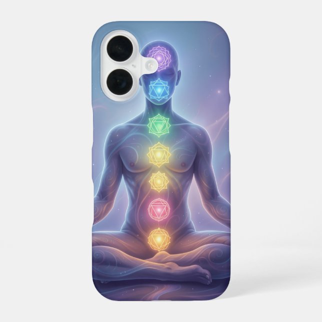 Die 7 Chakren´2 iPhone 16 Case (Back)