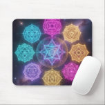 Die 7 Chakren´6 Mouse Pad<br><div class="desc">Die 7 Chakren sind Energiezentren entlang der Wirbelsäule,  die verschiedene Lebensbereiche beeinflussen – von Sicherheit und Kreativität über Selbstbewusstsein und Liebe bis hin zu Kommunikation,  Intuition und Spiritualität. Im Gleichgewicht fördern sie Harmonie,  innere Kraft und ganzheitliches Wohlbefinden.</div>