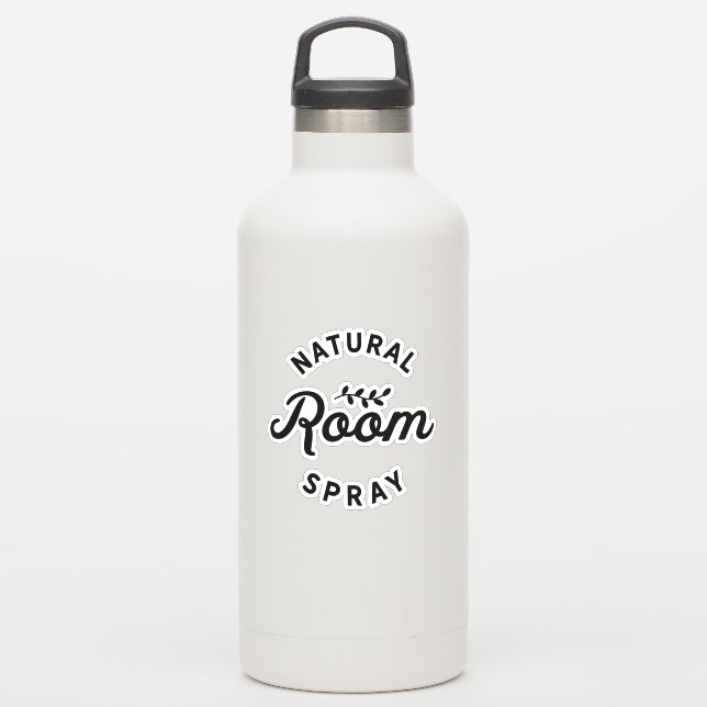 Die Cut Natural Room Spray Essential Oil (Waterbottle)