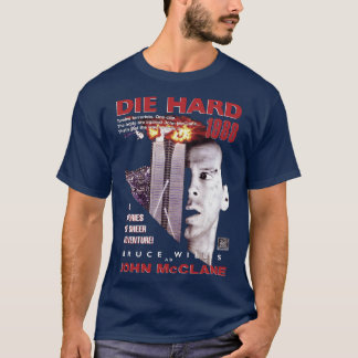 Die Hard Retro Movie Montage family T-Shirt