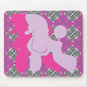 Die pinken Pudel Mouse Pad