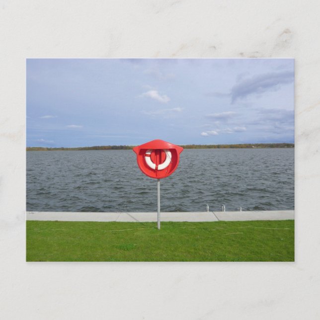 Die Rettung... Postcard (Front)