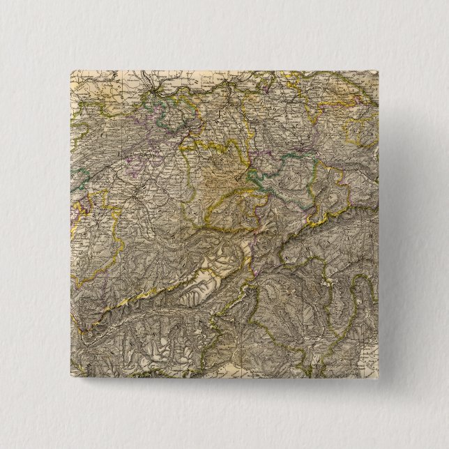 Die Schweiz 15 Cm Square Badge (Front)