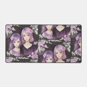 Die Schwestern Lavendel & Sakura Desk Mat