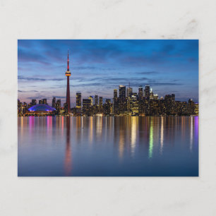 Die Skyline von Toronto Postkarte Postcard
