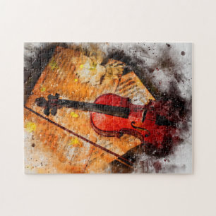 Die Violine - Jigsaw Puzzle