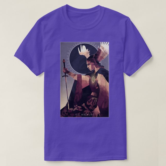 Die Walkure The Valkyrie God Of War T-Shirt (Design Front)