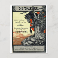 Die Walküre (Vocal score title page, 1899)