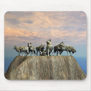 Die Wolf Meute 2 Mouse Pad