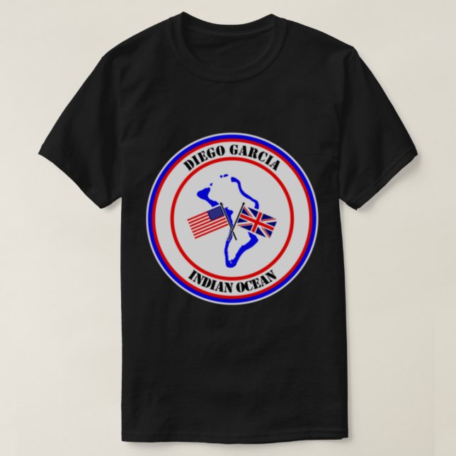 Diego Garcia Indian Ocean   T-Shirt (Design Front)