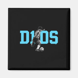 Diego Maradona D10s La Mano De Dios Retro Soccer L Magnet