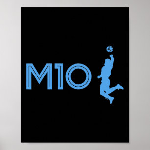 Diego Maradona M10 La Mano De Dios Hand Of God Soc Poster
