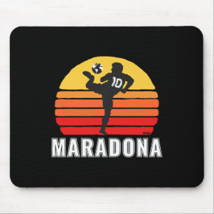 Diego Maradona Taquito Footll Move #10 Soccer 80s Mouse Pad