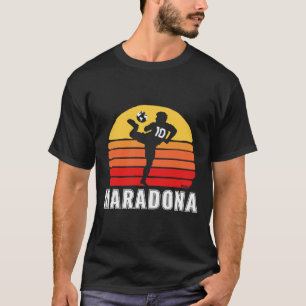 Diego Maradona Vintage El Pibe De Oro Seal Soccer T-Shirt