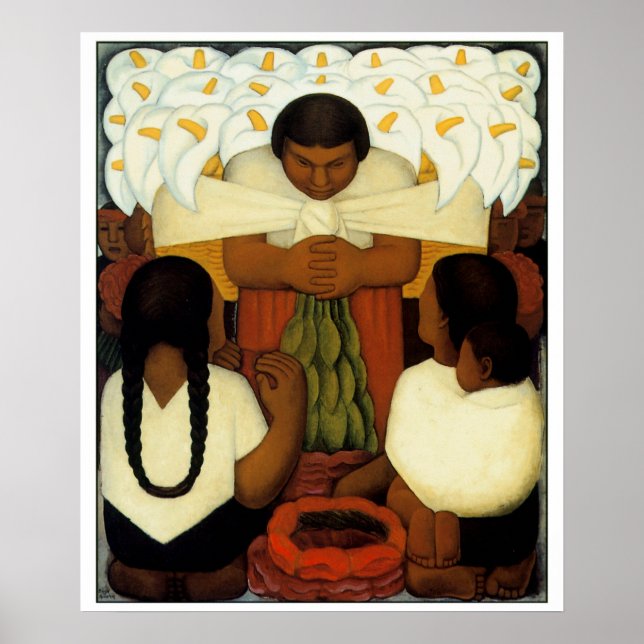 Diego Rivera Art Poster Choose your size (Front)