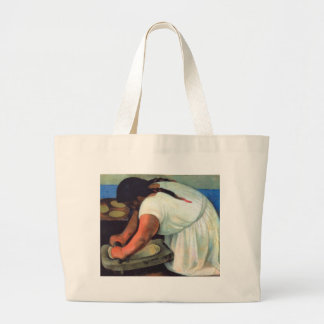 Diego Rivera  - La Molendera, 1923 Large Tote Bag