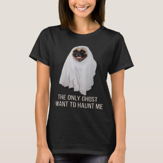 Diego the Pug - Ghost Pug - Haunt Me Please! -Spoo T-Shirt