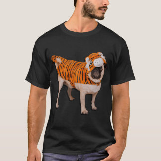 Diego the Pug - Tiger Costume - Spooky Time Collec T-Shirt