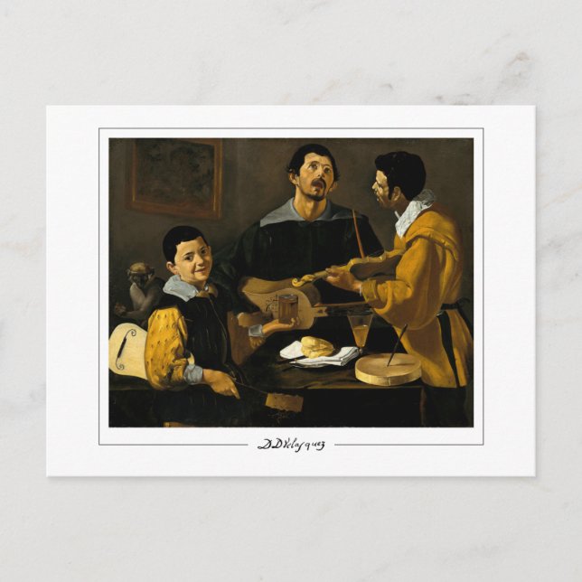 Diego Velázquez #154 - Fine Art Postcard (Front)