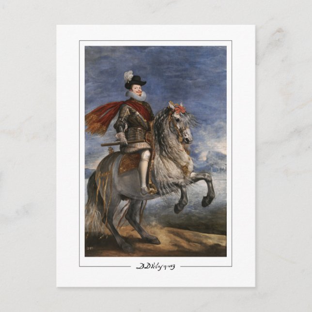 Diego Velázquez #57 - Fine Art Postcard (Front)