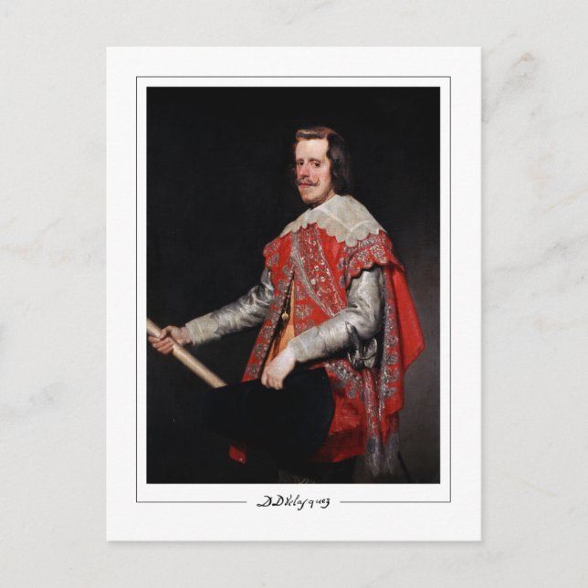 Diego Velázquez #6 - Fine Art Postcard (Front)