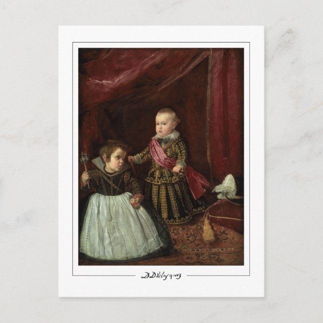 Diego Velázquez #8 - Fine Art Postcard (Front)