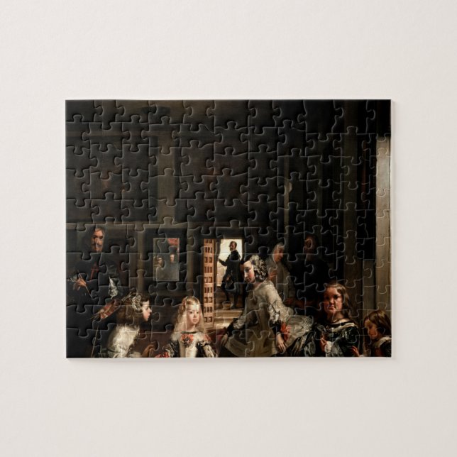 diego velazquez las meninas jigsaw puzzle (Horizontal)