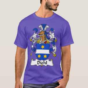 Diehl Coat of Arms Family Crest  T-Shirt