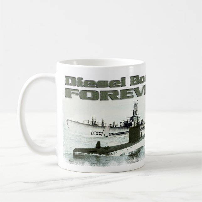Diesel Boats Forever Coffee Mug (Left)
