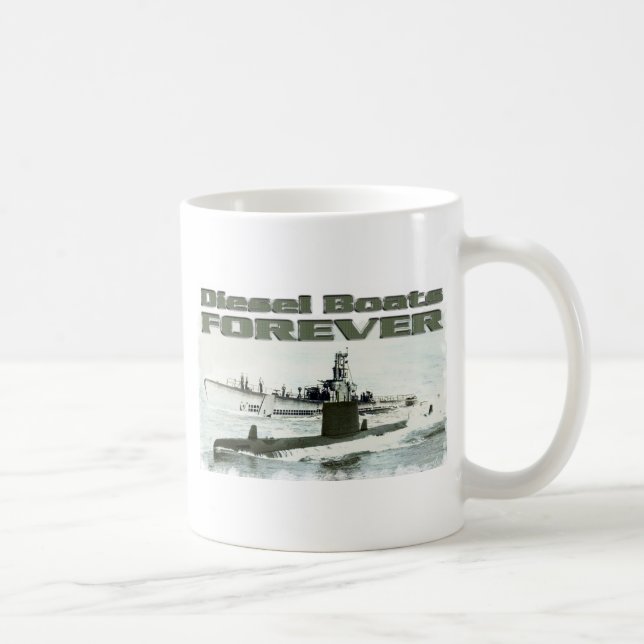 Diesel Boats Forever Coffee Mug (Right)
