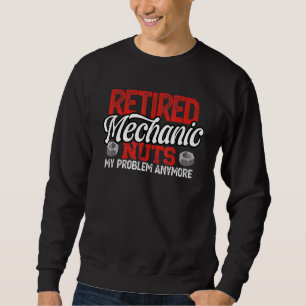 Diesel Car Fixing Retired Mechanic Auto Repair 1 Sweatshirt