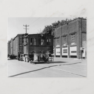 Diesel Engine in Algonac Michigan Postcard