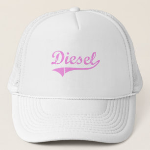 Diesel Last Name Classic Style Trucker Hat