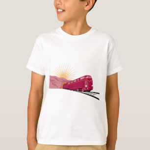 Diesel Locomotive Coming out of tunnel T-Shirt