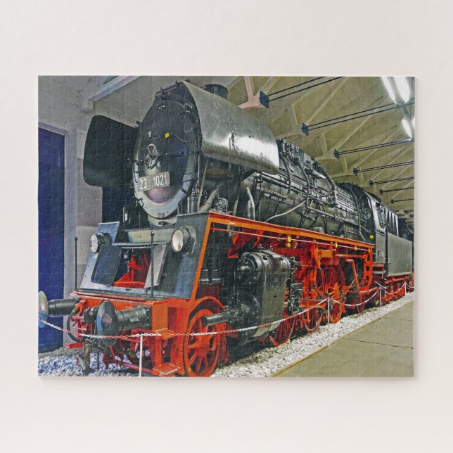 Diesel Locomotives Germany. Jigsaw Puzzle (Horizontal)