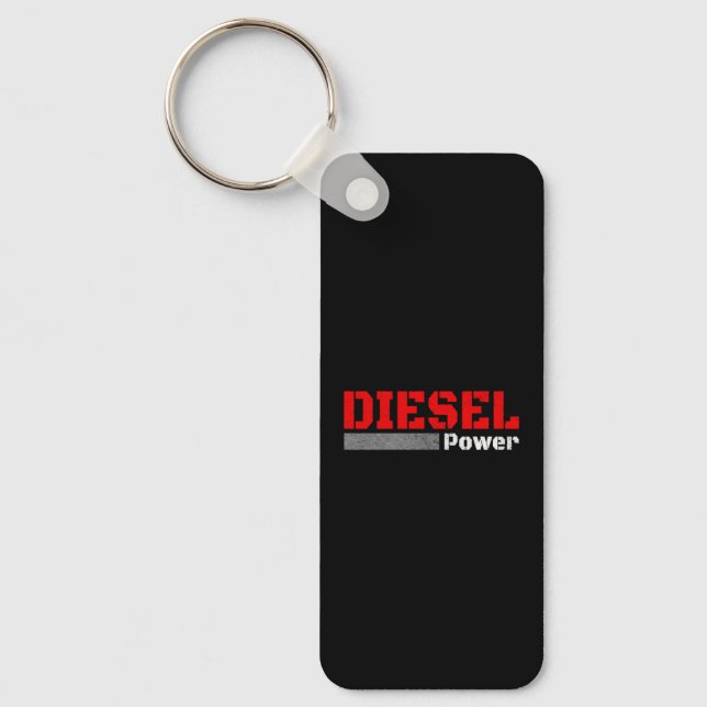 DIESEL MECHANIC  DIESEL TRUCKER Diesel Power Key Ring (Front)
