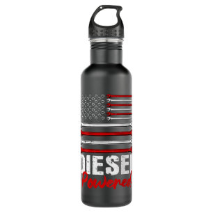 Diesel Mechanic Gifts Design On Back 710 Ml Water Bottle