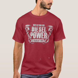 Diesel Power Mechanic Tool Truck Driver Wrench T-Shirt