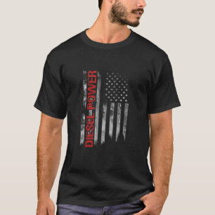 Diesel Power Truck Turbo Brothers Mechanic USA Ame T-Shirt