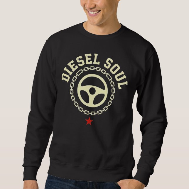 Diesel Soul Trucker Sweatshirt (Front)