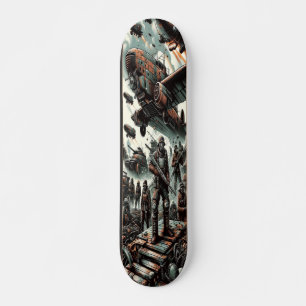 "Dieselpunk Warfare Deck" Skateboard