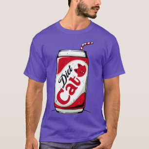 Diet Cat Can Soda by Tobe Fonseca T-Shirt