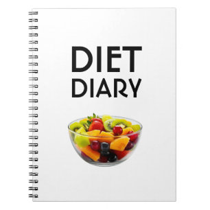 Diet Diary Notebook