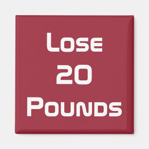 Diet Health And Fitness Goals Magnet