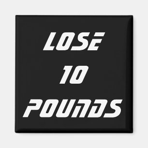 Diet Health And Fitness Goals Magnet