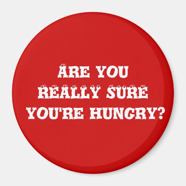 Diet helper #6 magnet (Front)