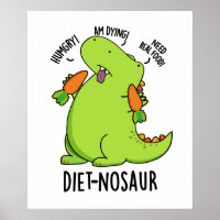 Diet-nosaur Funny Dinosaur Puns 