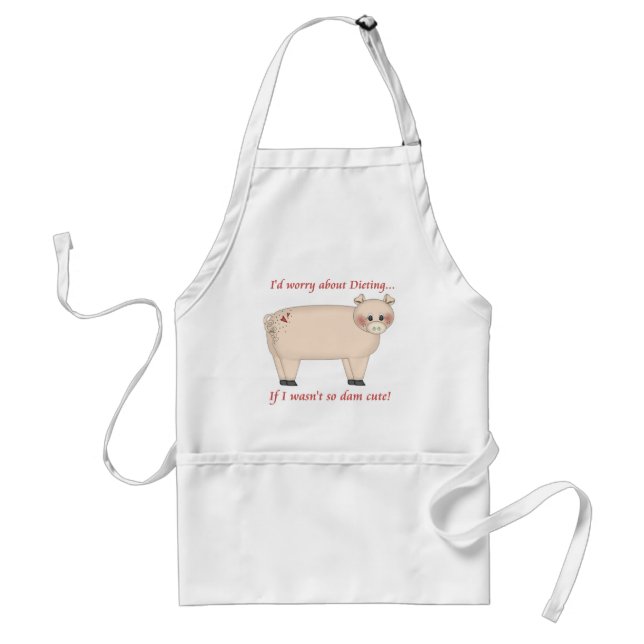 Diet Pig Standard Apron (Front)